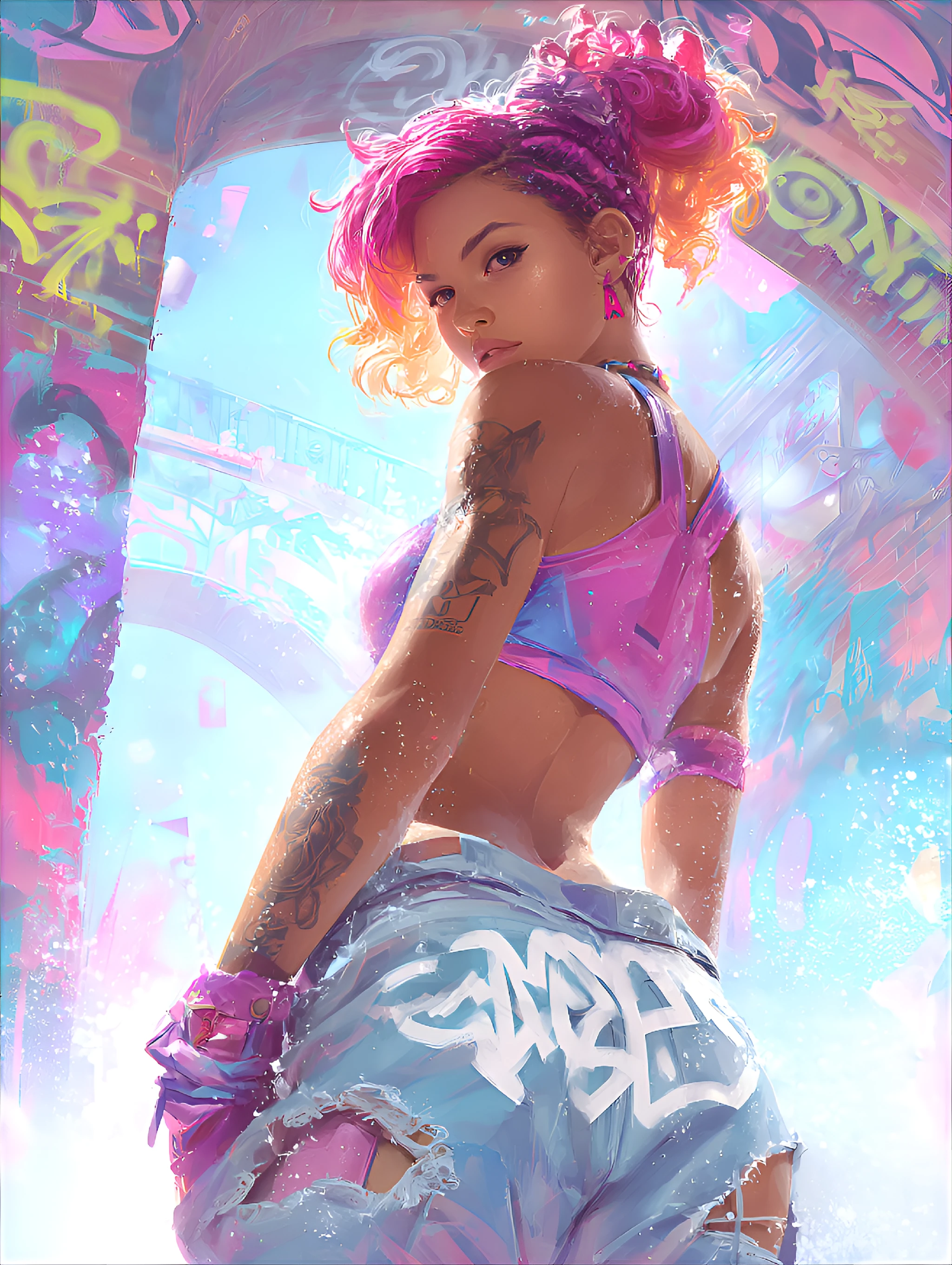 Blank Canvas AI Image Prompt - Chinageju