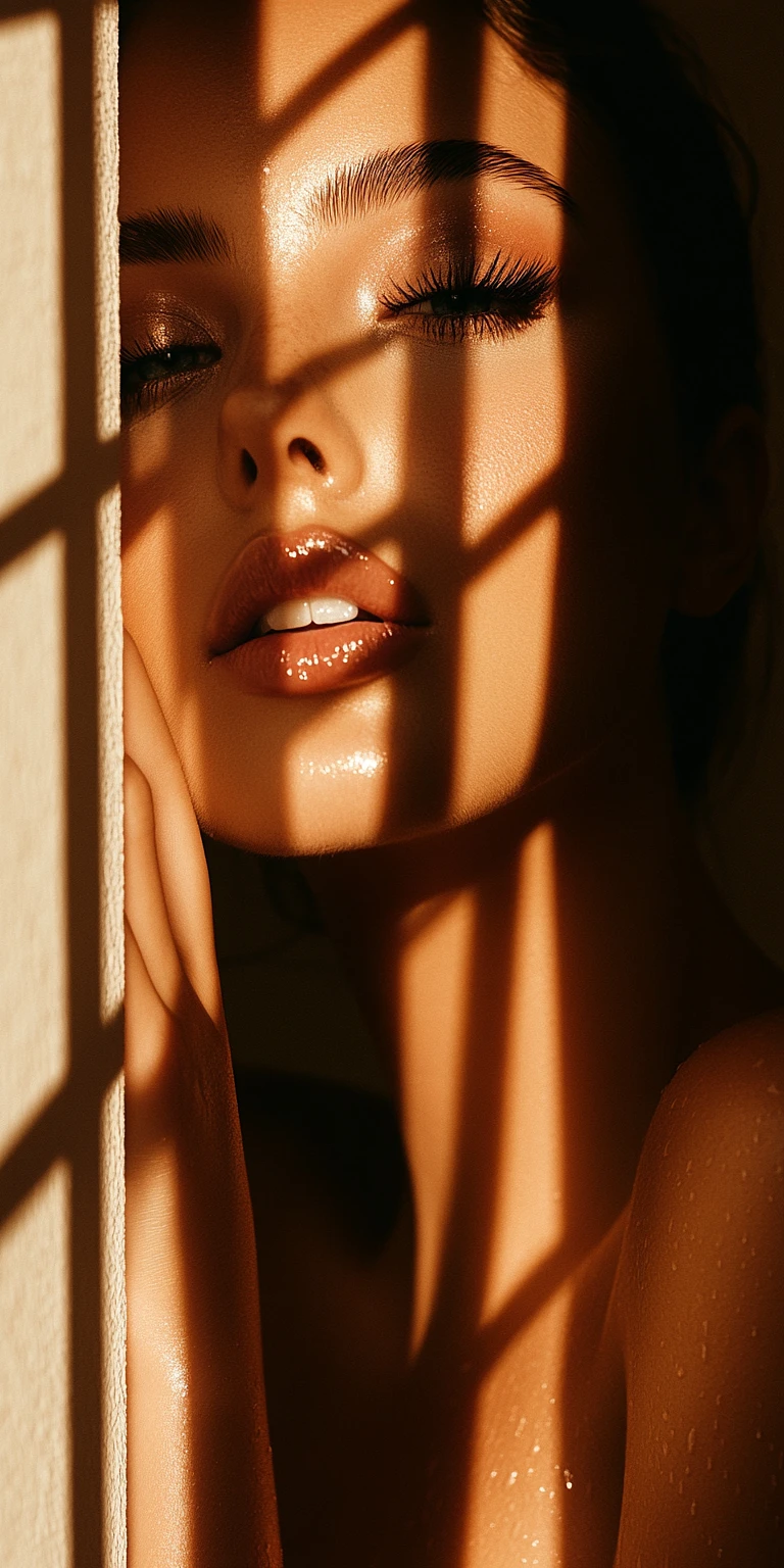 Hyperrealistic Flawless Female Model Close-up Portrait Image Prompt - Chinageju