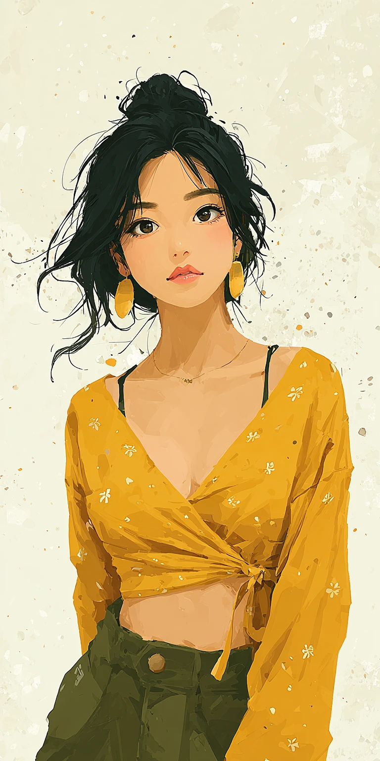 Realistic Mid-20s Asian Woman AI Image Prompt - Chinageju