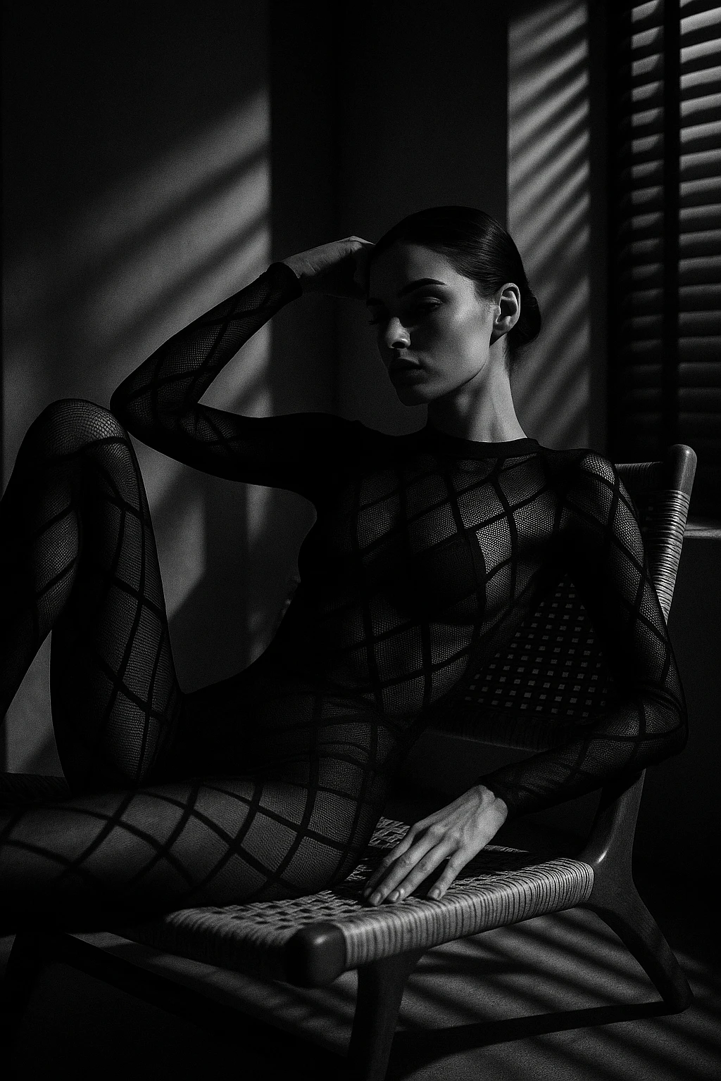 High-Fashion Avant-Garde Editorial: Minimalist Interior - Chinageju