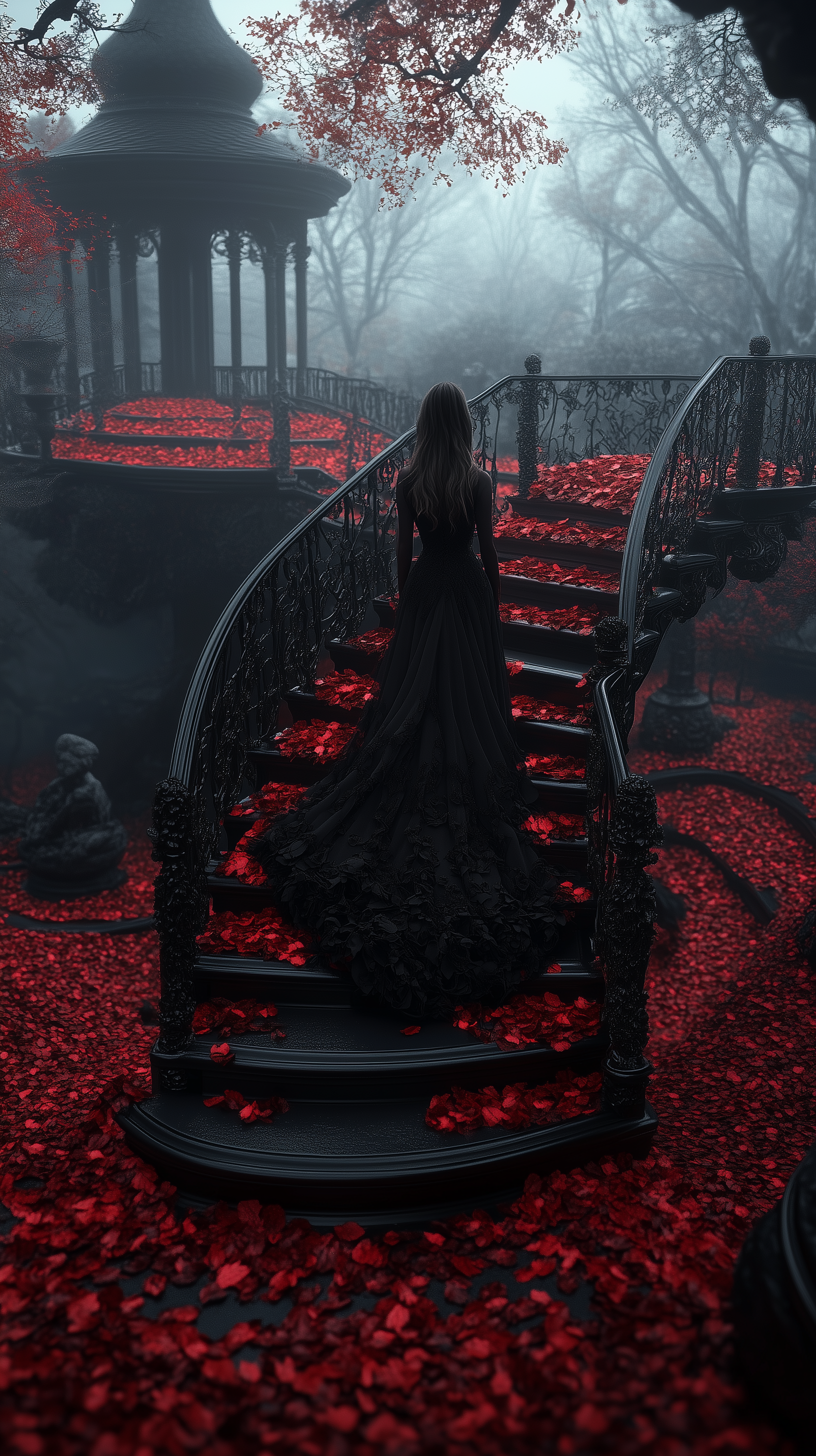 Dark Gothic Romance Image Prompt - Chinageju