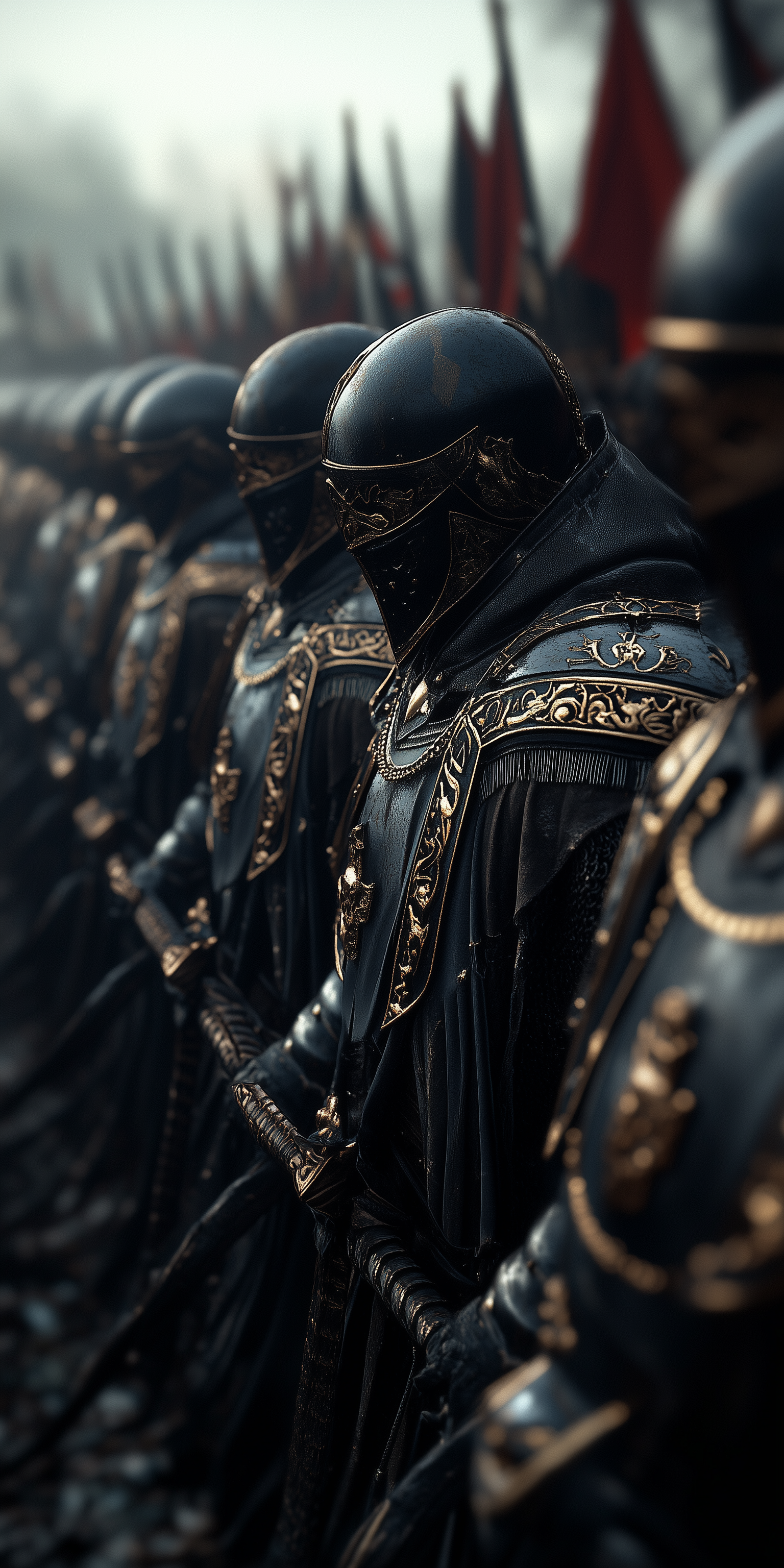 Dark Knights of the Three Norths Image Prompt - Chinageju